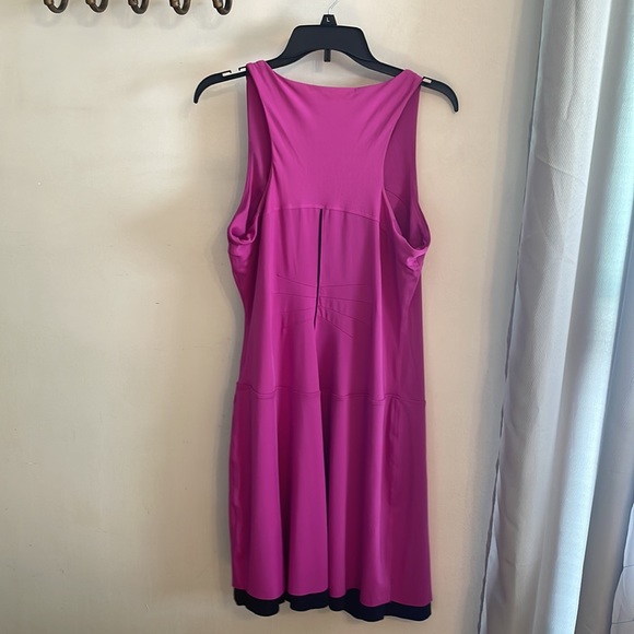 Nike fit dry Pink TennisRunning Exercise Dress Sz Lg - Picture 4 of 5